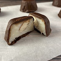 Chocolate-Covered Coconut Almond Candies